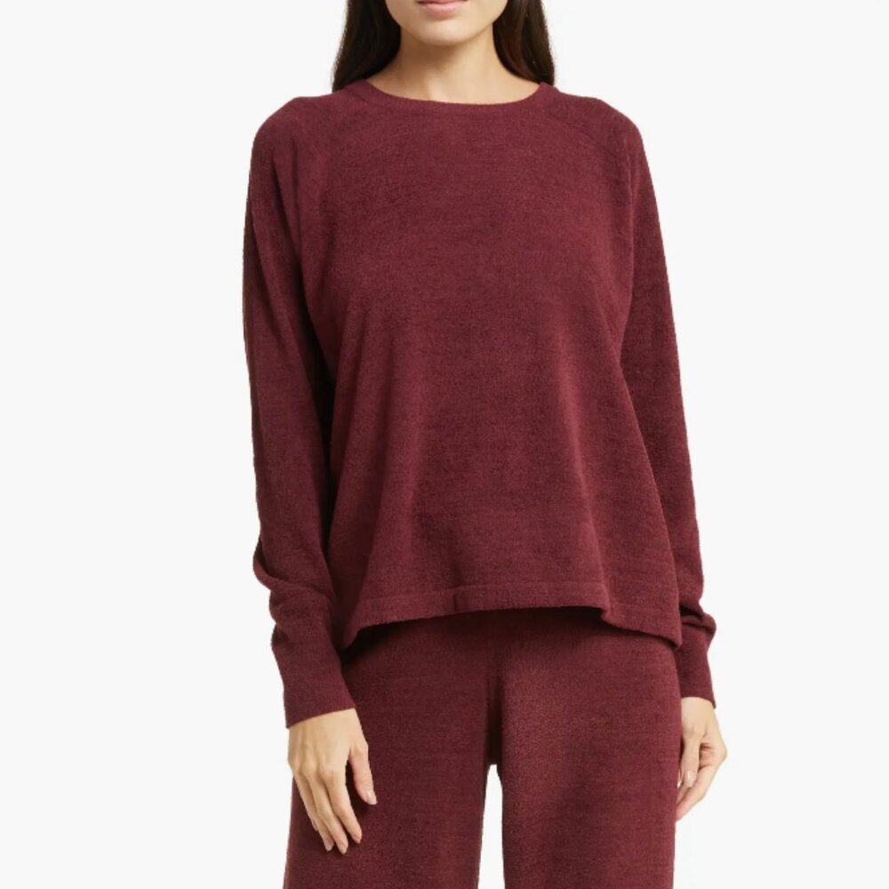 Honeydew | Nwot Maroon Cabernet Out Of Office Sleep Sweatshirt Size Medium